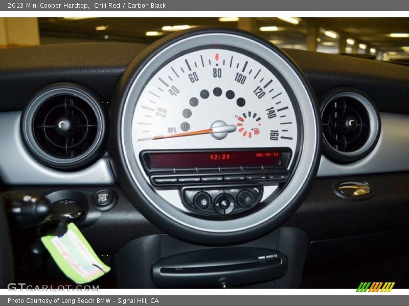 Chili Red / Carbon Black 2013 Mini Cooper Hardtop