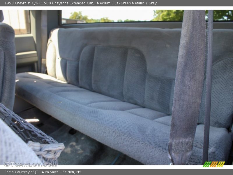 Medium Blue-Green Metallic / Gray 1998 Chevrolet C/K C1500 Cheyenne Extended Cab