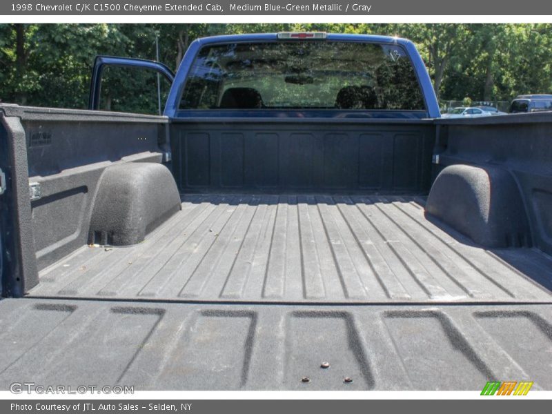 Medium Blue-Green Metallic / Gray 1998 Chevrolet C/K C1500 Cheyenne Extended Cab