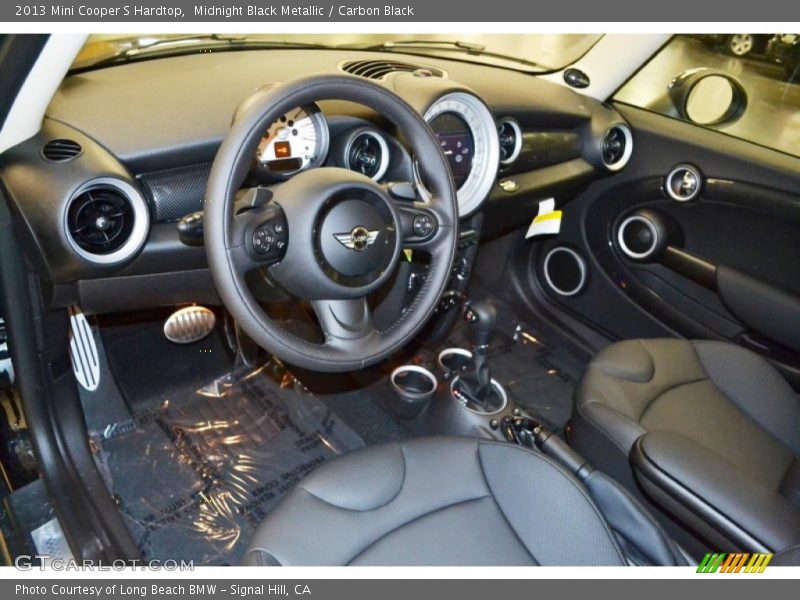 Midnight Black Metallic / Carbon Black 2013 Mini Cooper S Hardtop