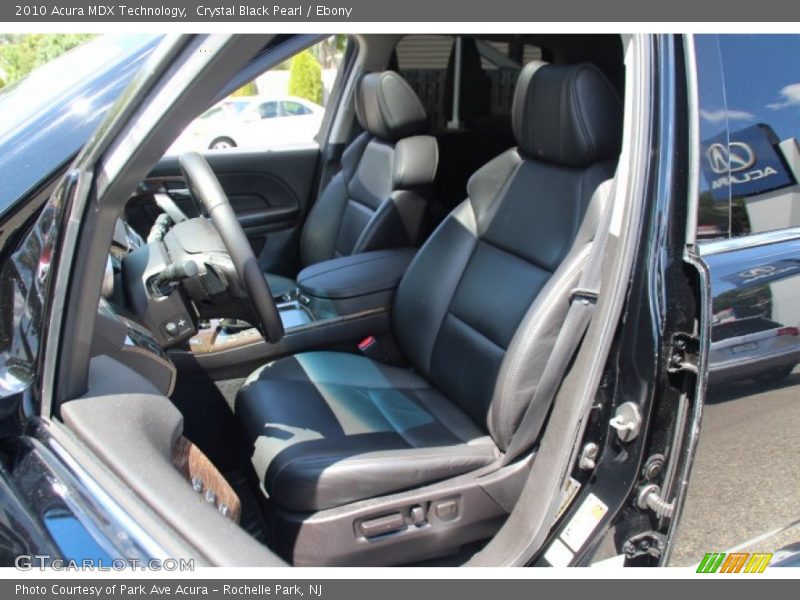 Crystal Black Pearl / Ebony 2010 Acura MDX Technology