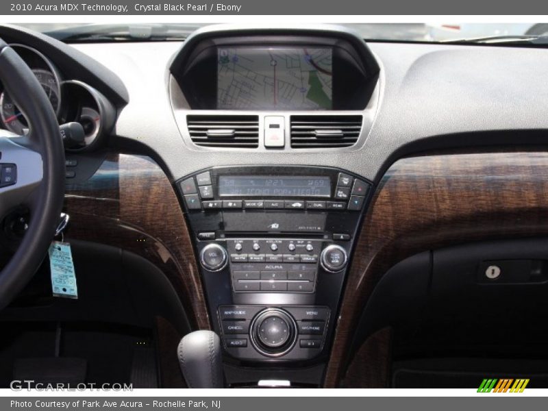 Crystal Black Pearl / Ebony 2010 Acura MDX Technology