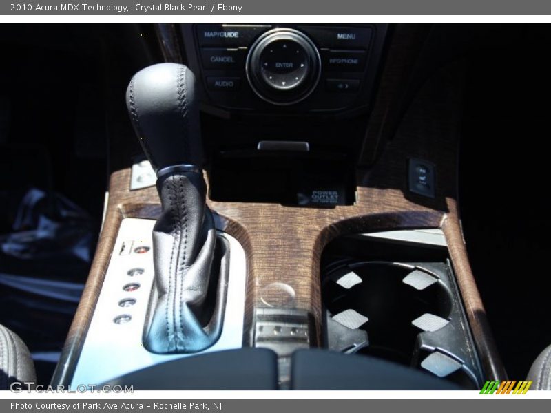 Crystal Black Pearl / Ebony 2010 Acura MDX Technology