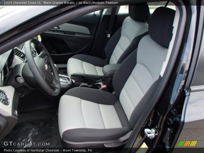 Black Granite Metallic / Jet Black/Medium Titanium 2014 Chevrolet Cruze LS