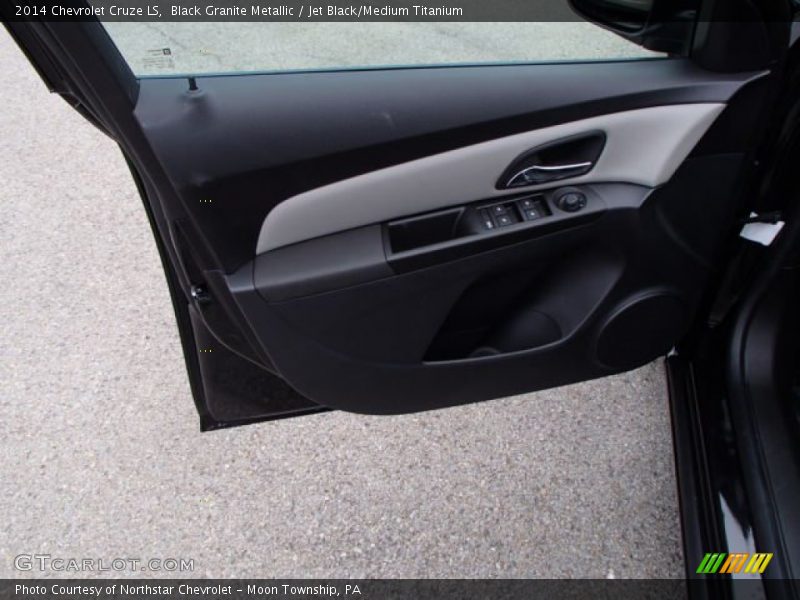 Black Granite Metallic / Jet Black/Medium Titanium 2014 Chevrolet Cruze LS