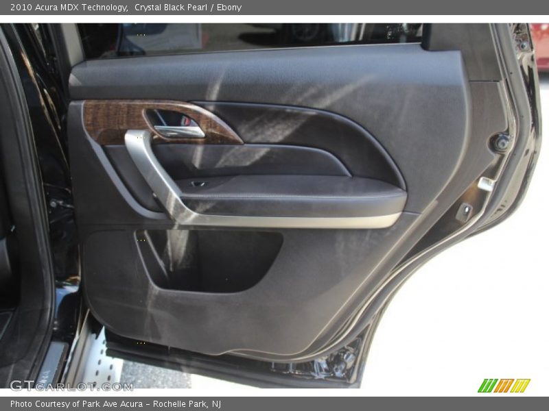 Crystal Black Pearl / Ebony 2010 Acura MDX Technology