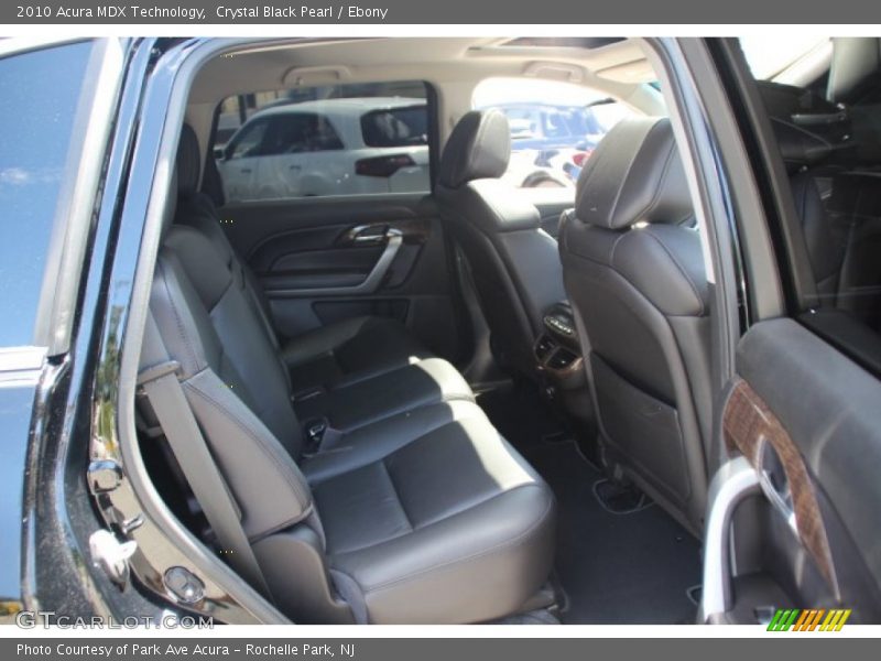 Crystal Black Pearl / Ebony 2010 Acura MDX Technology