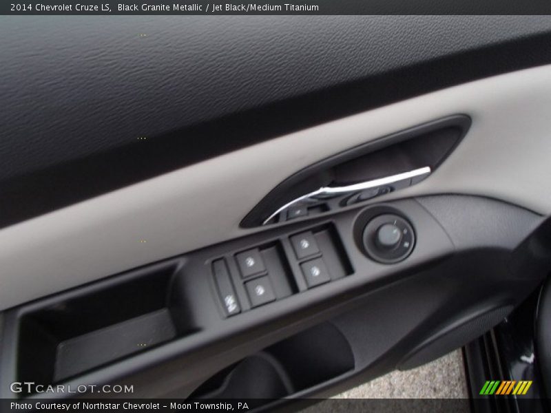 Black Granite Metallic / Jet Black/Medium Titanium 2014 Chevrolet Cruze LS
