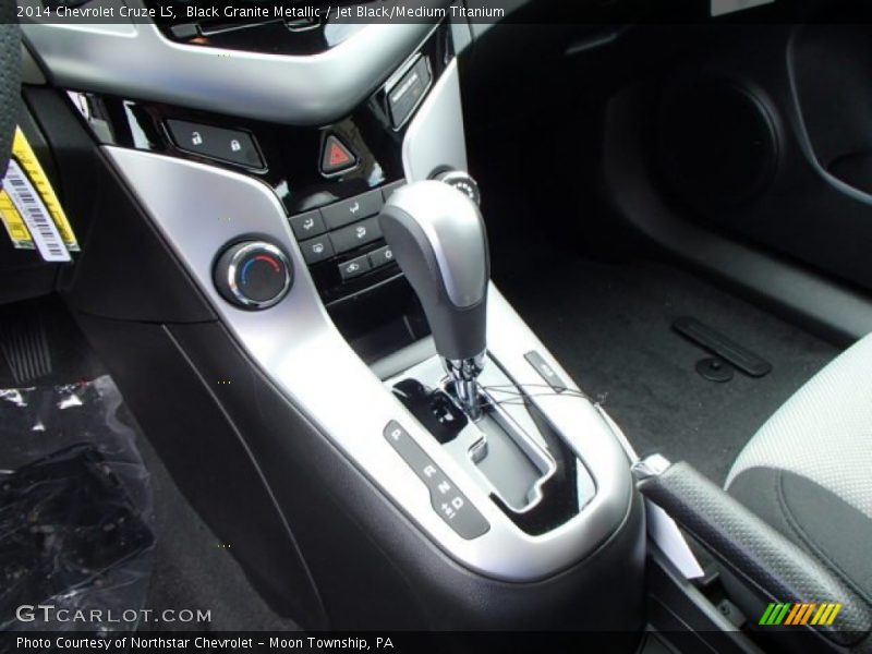 Black Granite Metallic / Jet Black/Medium Titanium 2014 Chevrolet Cruze LS