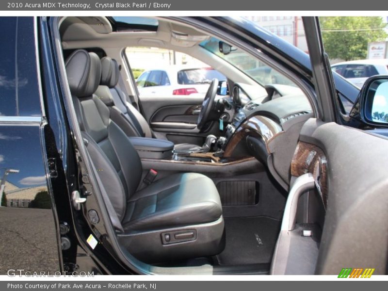 Crystal Black Pearl / Ebony 2010 Acura MDX Technology
