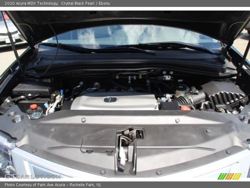 Crystal Black Pearl / Ebony 2010 Acura MDX Technology