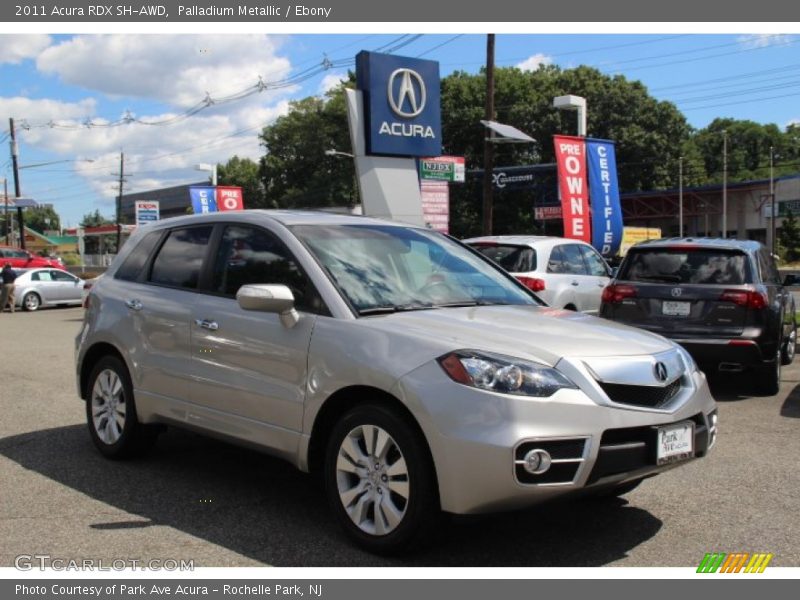 Palladium Metallic / Ebony 2011 Acura RDX SH-AWD