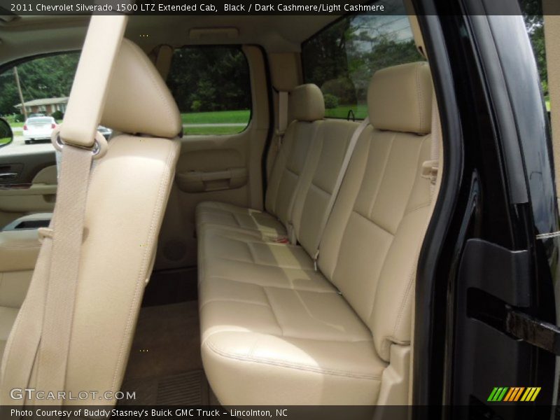 Black / Dark Cashmere/Light Cashmere 2011 Chevrolet Silverado 1500 LTZ Extended Cab
