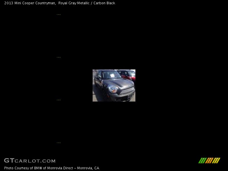 Royal Gray Metallic / Carbon Black 2013 Mini Cooper Countryman