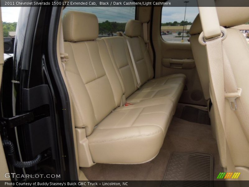 Black / Dark Cashmere/Light Cashmere 2011 Chevrolet Silverado 1500 LTZ Extended Cab