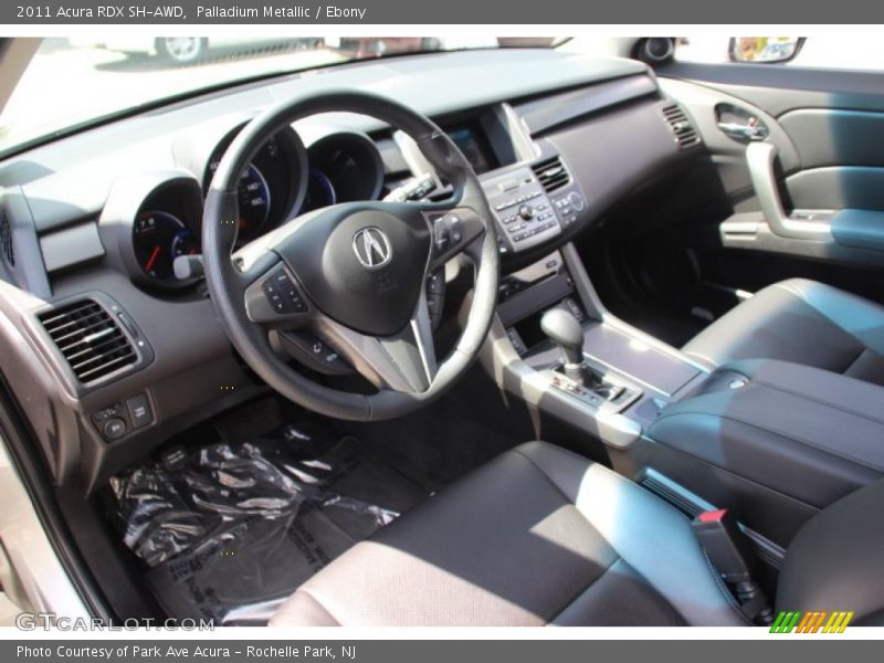 Palladium Metallic / Ebony 2011 Acura RDX SH-AWD