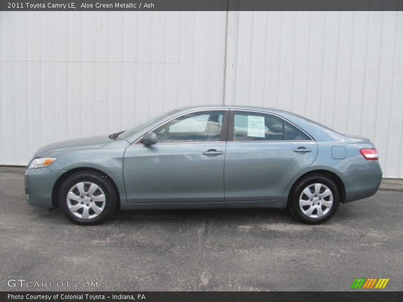 Aloe Green Metallic / Ash 2011 Toyota Camry LE
