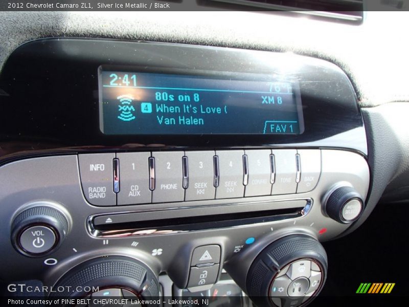 Audio System of 2012 Camaro ZL1