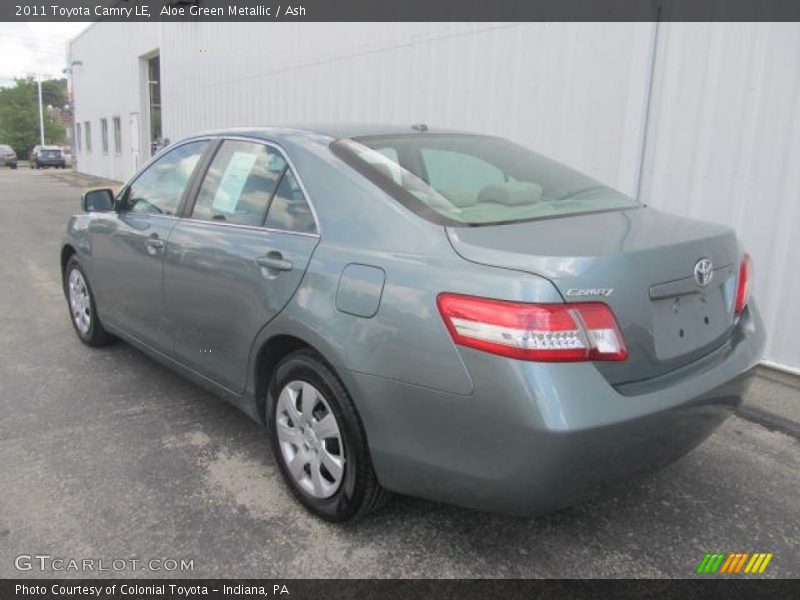 Aloe Green Metallic / Ash 2011 Toyota Camry LE