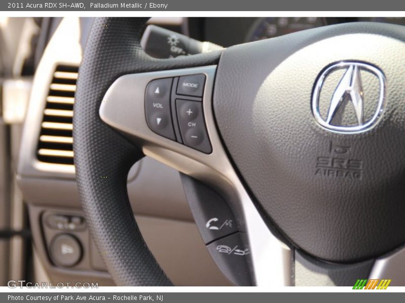 Palladium Metallic / Ebony 2011 Acura RDX SH-AWD