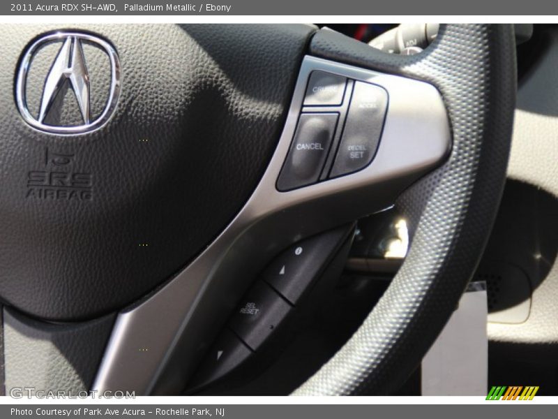 Palladium Metallic / Ebony 2011 Acura RDX SH-AWD
