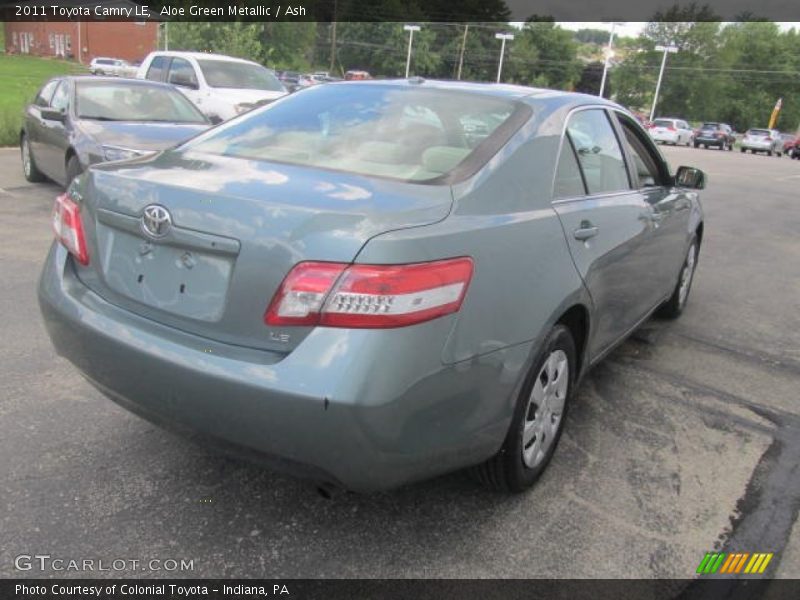 Aloe Green Metallic / Ash 2011 Toyota Camry LE