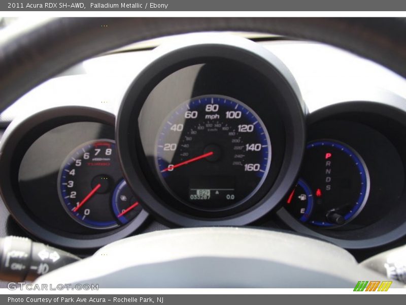 Palladium Metallic / Ebony 2011 Acura RDX SH-AWD