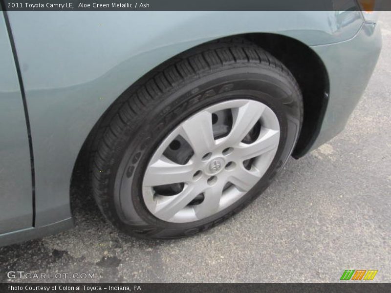 Aloe Green Metallic / Ash 2011 Toyota Camry LE