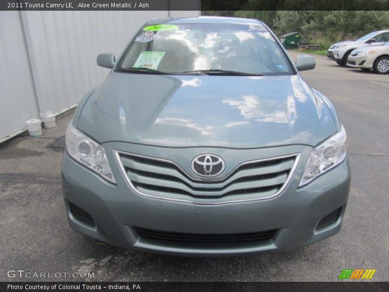 Aloe Green Metallic / Ash 2011 Toyota Camry LE