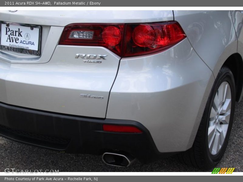 Palladium Metallic / Ebony 2011 Acura RDX SH-AWD