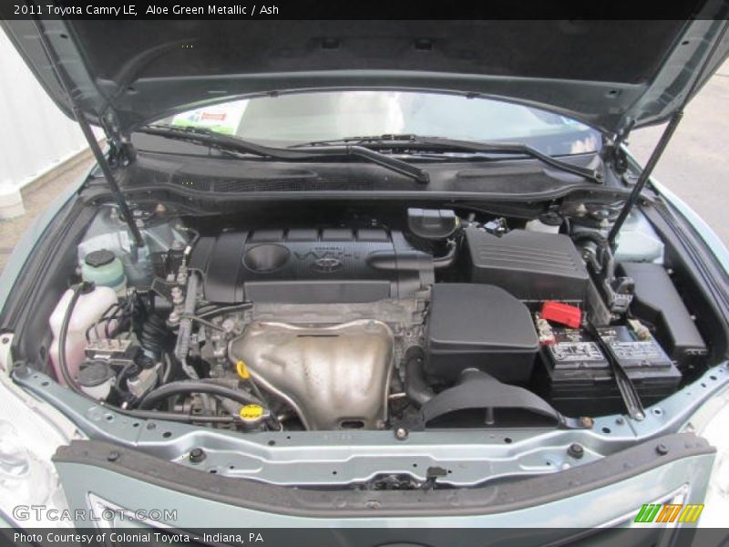 Aloe Green Metallic / Ash 2011 Toyota Camry LE