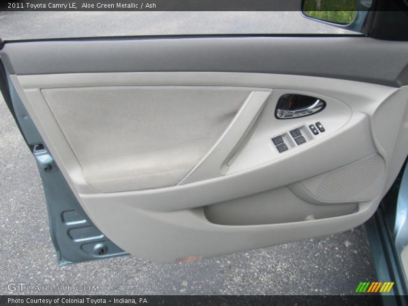 Aloe Green Metallic / Ash 2011 Toyota Camry LE