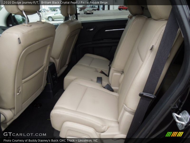 Brilliant Black Crystal Pearl / Pastel Pebble Beige 2010 Dodge Journey R/T