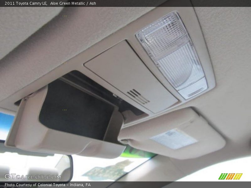 Aloe Green Metallic / Ash 2011 Toyota Camry LE