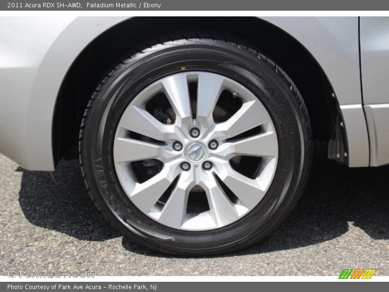 Palladium Metallic / Ebony 2011 Acura RDX SH-AWD