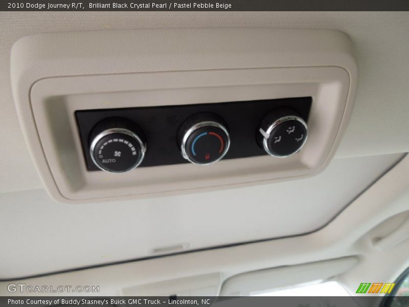 Brilliant Black Crystal Pearl / Pastel Pebble Beige 2010 Dodge Journey R/T