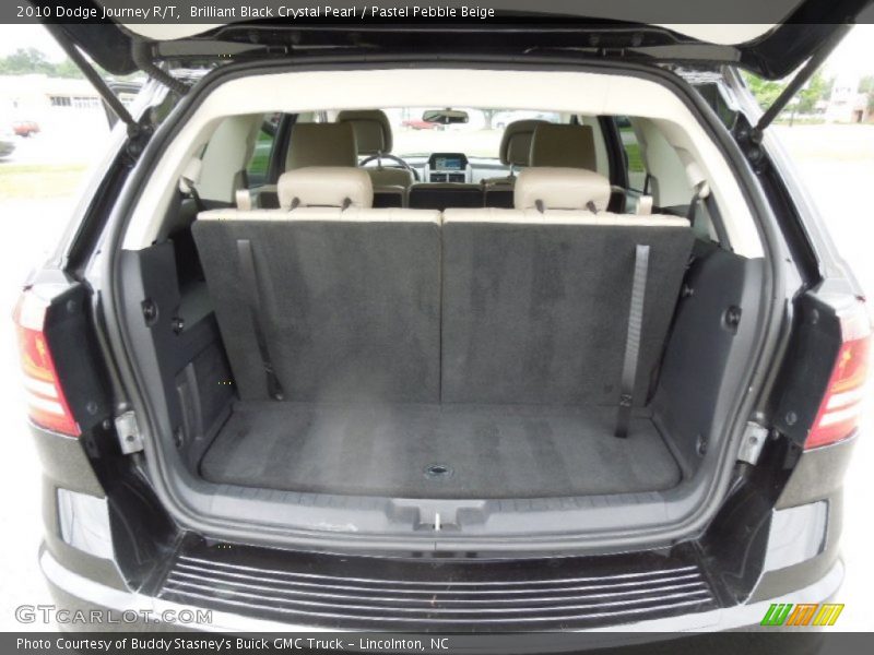 Brilliant Black Crystal Pearl / Pastel Pebble Beige 2010 Dodge Journey R/T
