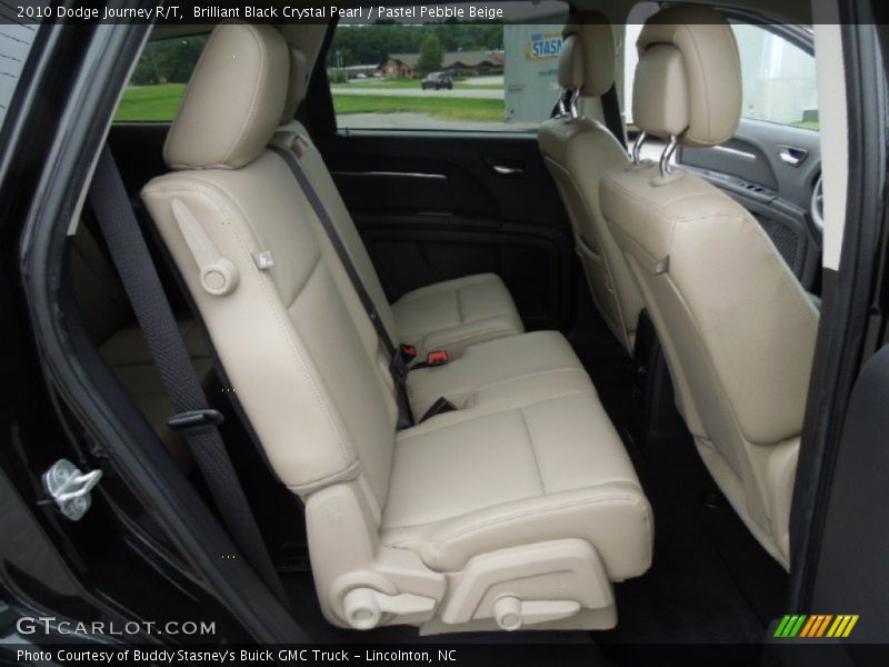 Brilliant Black Crystal Pearl / Pastel Pebble Beige 2010 Dodge Journey R/T