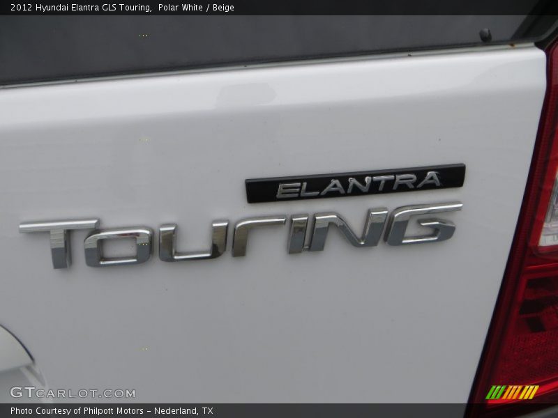 Polar White / Beige 2012 Hyundai Elantra GLS Touring