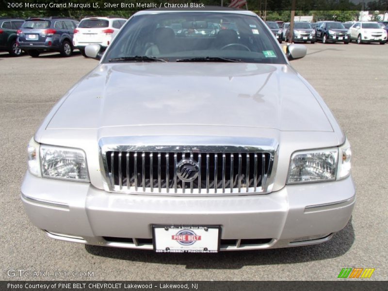 Silver Birch Metallic / Charcoal Black 2006 Mercury Grand Marquis LS