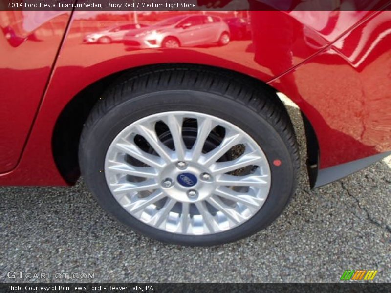  2014 Fiesta Titanium Sedan Wheel