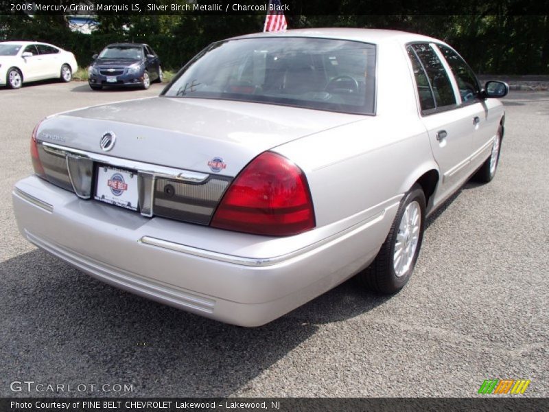 Silver Birch Metallic / Charcoal Black 2006 Mercury Grand Marquis LS