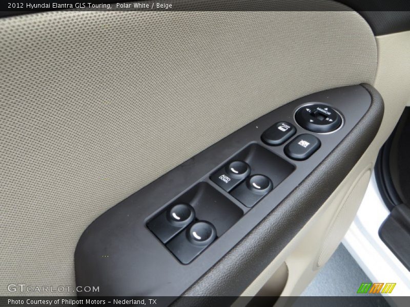 Polar White / Beige 2012 Hyundai Elantra GLS Touring
