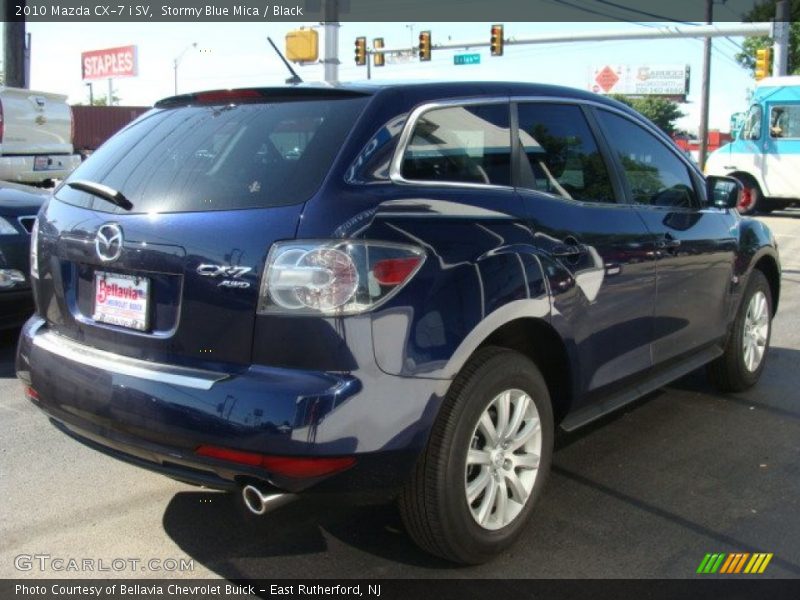 Stormy Blue Mica / Black 2010 Mazda CX-7 i SV