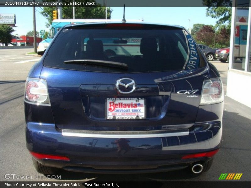Stormy Blue Mica / Black 2010 Mazda CX-7 i SV
