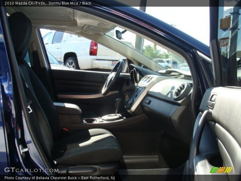 Stormy Blue Mica / Black 2010 Mazda CX-7 i SV
