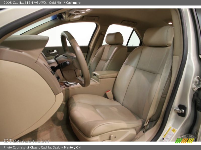 Gold Mist / Cashmere 2008 Cadillac STS 4 V6 AWD