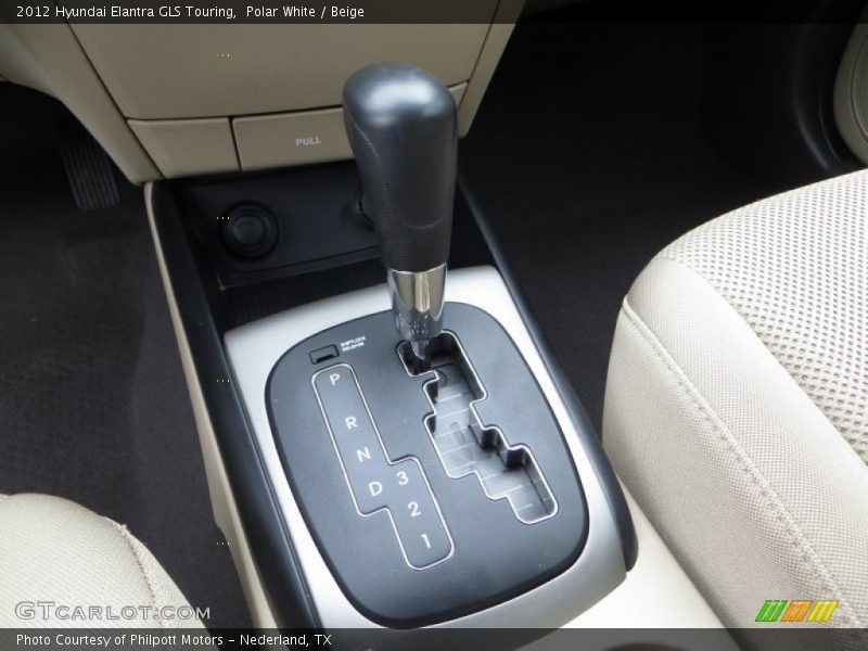Polar White / Beige 2012 Hyundai Elantra GLS Touring