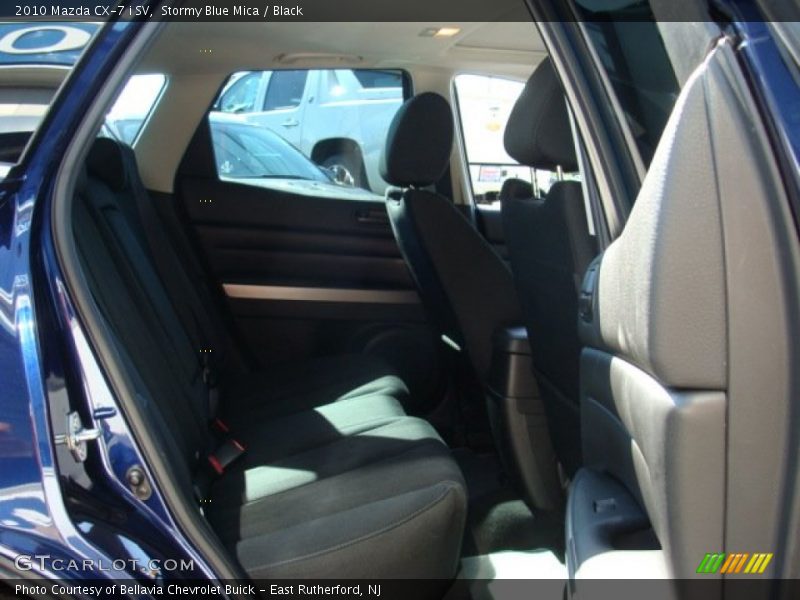Stormy Blue Mica / Black 2010 Mazda CX-7 i SV