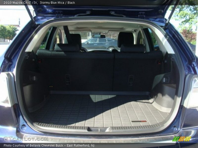 Stormy Blue Mica / Black 2010 Mazda CX-7 i SV